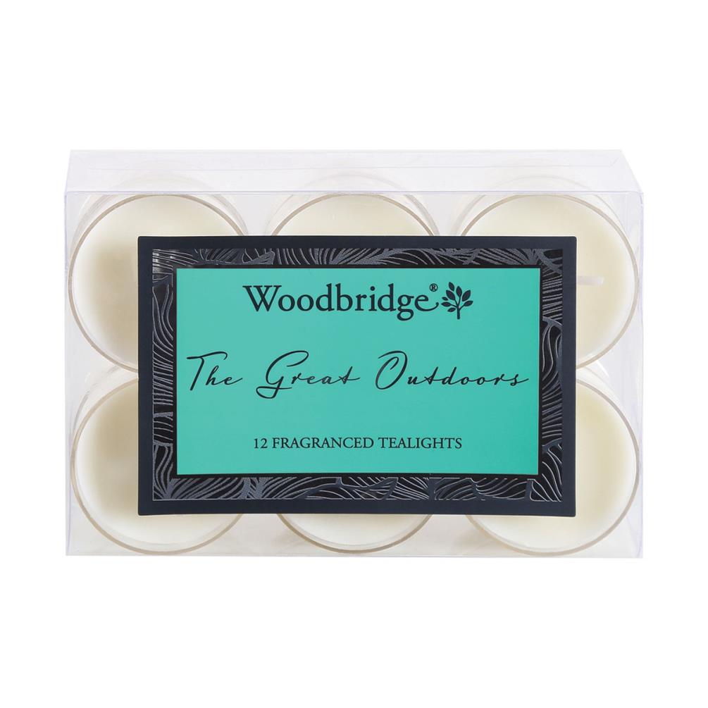 Woodbridge The Great Outdoors 4 Hour Tealights (Pack of 12) £4.49